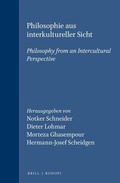 Cover: Philosophie aus interkultureller Sicht / Philosophy from an Intercultural Perspective - Rodopi