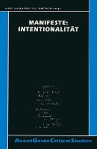 Enlarge image Cover: Manifeste: Intentionalität - Rodopi