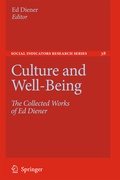 Cover: Culture and Well-Being - Springer