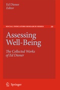 Cover: Assessing Well-Being - Springer