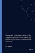 Cover: Living and Working with the Gods - jJ.C. Gieben, Uitgeverij