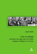 Cover: L'eau en partage - Peter Lang Verlag