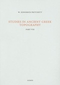 Cover: Studies in Ancient Greek Topography - jJ.C. Gieben, Uitgeverij