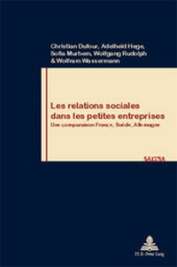 Abbildung von: Les relations sociales dans les petites entreprises - Peter Lang Verlag