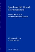 Cover: Sprachenpolitik Deutsch als Fremdsprache - Rodopi