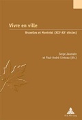 Cover: Vivre en ville - Peter Lang Verlag