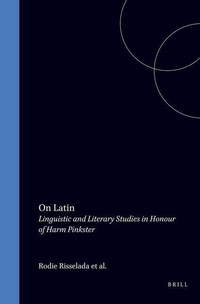 Enlarge image Cover: On Latin - jJ.C. Gieben, Uitgeverij