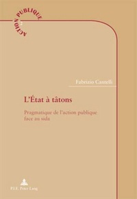 Abbildung von: L'État à tâtons - Peter Lang Verlag