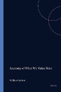 Enlarge image Cover: Anatomy of What We Value Most - Rodopi