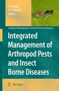 Cover: Integrated Management of Arthropod Pests and Insect Borne Diseases - Springer
