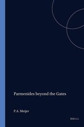 Cover: Parmenides beyond the Gates - jJ.C. Gieben, Uitgeverij