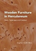 Cover: Wooden Furniture in Herculaneum - jJ.C. Gieben, Uitgeverij