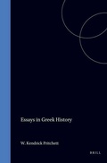 Cover: Essays in Greek History - jJ.C. Gieben, Uitgeverij