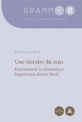 Cover: Une histoire du sens - Peter Lang Verlag