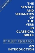 Cover: The Syntax and Semantics of the Verb in Classical Greek - jJ.C. Gieben, Uitgeverij