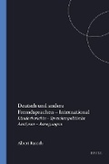 Cover: Deutsch und andere Fremdsprachen - international - Rodopi