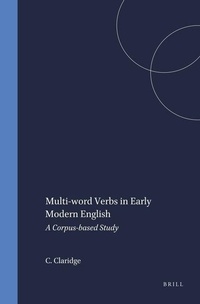 Enlarge image Cover: Multi-word Verbs in Early Modern English - Rodopi