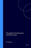 Cover: Thucydides' Pentekontaetia and Other Essays - jJ.C. Gieben, Uitgeverij