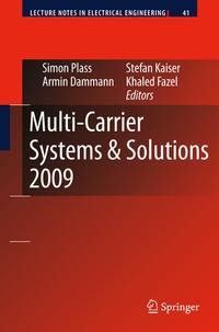 Enlarge image Cover: Multi-Carrier Systems & Solutions 2009 - Springer