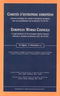 Abbildung von: European Works Councils - Intersentia Publishers