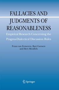 Enlarge image Cover: Fallacies and Judgments of Reasonableness - Springer