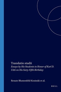 Enlarge image Cover: Translatio studii - Rodopi
