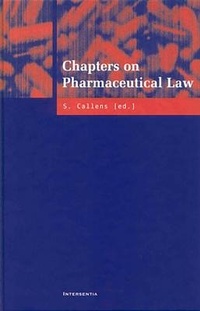 Enlarge image Cover: Chapters on Pharmaceutical Law - Intersentia Publishers