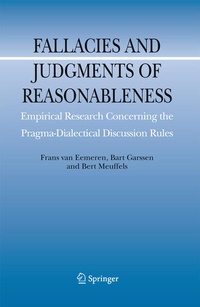 Enlarge image Cover: Fallacies and Judgments of Reasonableness - Springer