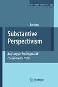 Cover: Substantive Perspectivism: An Essay on Philosophical Concern with Truth - Springer