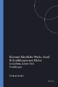 Cover: Klabund: Saemtliche Werke - Rodopi