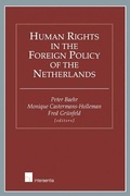Cover: Human Rights in the Foreign Policy of the Netherlands - Intersentia Publishers