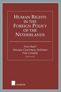 Enlarge image Cover: Human Rights in the Foreign Policy of the Netherlands - Intersentia Publishers