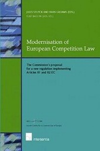 Abbildung von: Modernisation of European Competition Law - Intersentia Publishers