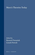 Cover: Marx's Theories Today - Rodopi