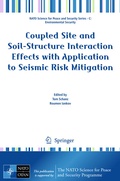 Cover: Coupled Site and Soil-Structure Interaction Effects with Application to Seismic Risk Mitigation - Springer