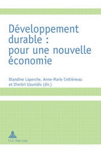 Abbildung von: Développement durable : pour une nouvelle économie - European Interuniversity Press