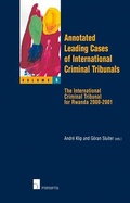 Cover: Annotated Leading Cases: International Criminal Tribunal for Rwanda 2000-2001 v. 6 - Intersentia Publishers