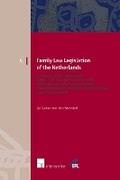 Cover: Family Law Legislation of the Netherlands - Intersentia Publishers