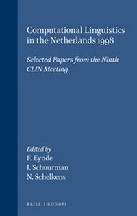 Abbildung von: Computational Linguistics in the Netherlands 1998 - Rodopi