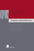 Cover: Temporary Special Measures - Intersentia Publishers