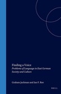 Cover: Finding a Voice - Rodopi