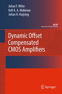 Enlarge image Cover: Dynamic Offset Compensated CMOS Amplifiers - Springer