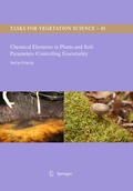 Cover: Chemical Elements in Plants and Soil: Parameters Controlling Essentiality - Springer