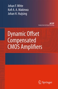 Enlarge image Cover: Dynamic Offset Compensated CMOS Amplifiers - Springer