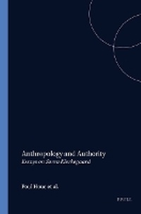 Enlarge image Cover: Anthropology and Authority - Rodopi