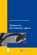 Cover: Violence in the Domestic Sphere - Intersentia Publishers
