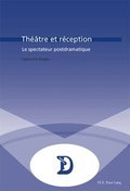 Cover: Th&eacute;&acirc;tre et r&eacute;ception - European Interuniversity Press