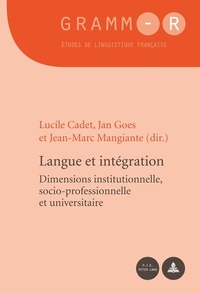 Abbildung von: Langue et intégration - European Interuniversity Press