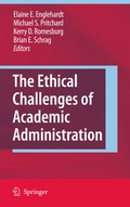 Cover: The Ethical Challenges of Academic Administration - Springer