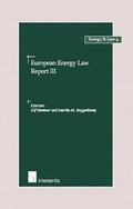Cover: European Energy Law Report III - Intersentia Publishers